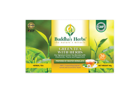 Green Tea with Herbs