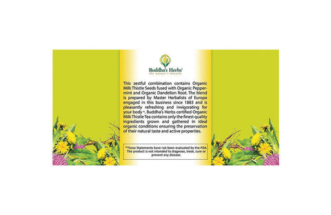 Premium Organic Milk Thistle Tea with Dandelion Root