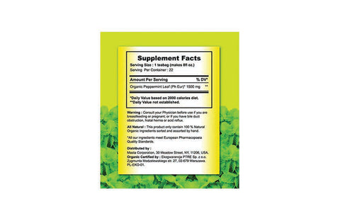 Organic Peppermint Tea